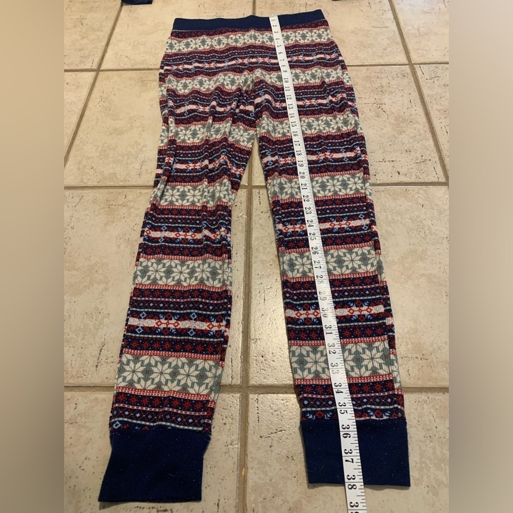 La Senza Fair Isle Thermal Pajama Set - Size M - Picture 11 of 12